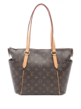 Louis Vuitton Pre-Owned: Коричневая сумка-шоппер 