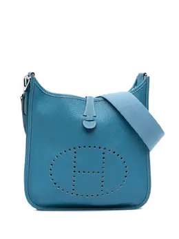 Hermès Pre-Owned: Голубая сумка через плечо 