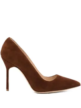 Manolo Blahnik: Коричневые туфли 