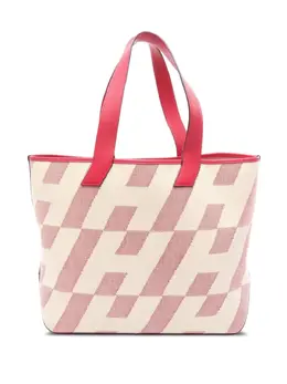 Hermès Pre-Owned: Белая сумка-шоппер 