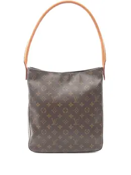 Louis Vuitton Pre-Owned: Коричневая сумка-шоппер 