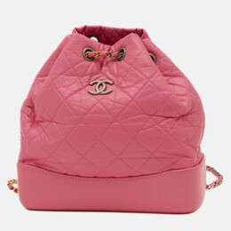 Chanel: Розовый рюкзак 