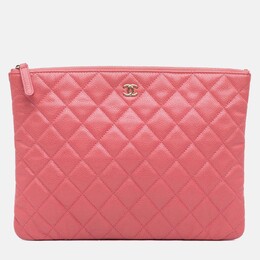 Chanel: Розовый клатч 