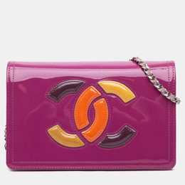 Chanel: Фиолетовый кошелёк 