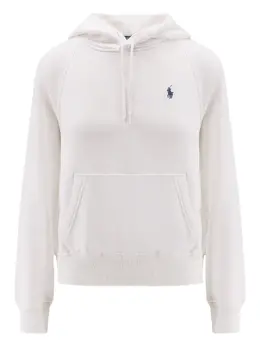 Polo Ralph Lauren: Белая толстовка 