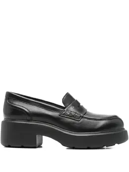 Santoni: Чёрные лоферы 