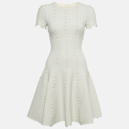 Alaia: Светлое платье 