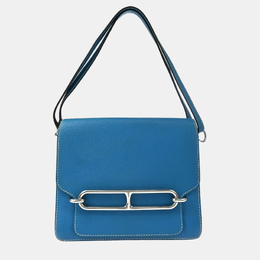 Hermes: Голубая сумка 