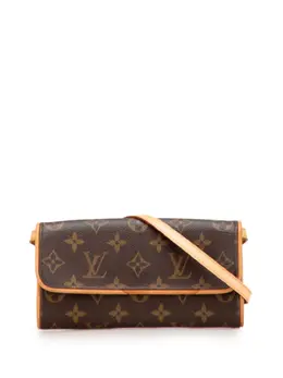 Louis Vuitton Pre-Owned: Коричневая сумка через плечо 