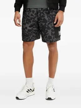 Ea7 Emporio Armani: Шорты с принтом 