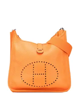 Hermès Pre-Owned: Оранжевая сумка через плечо 