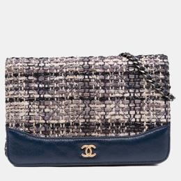Chanel: Бежевый кошелёк 