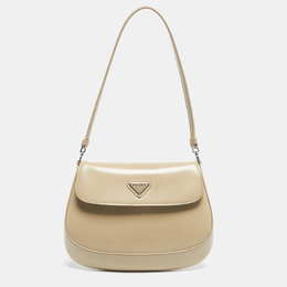 Prada: Бежевая сумка 
