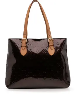 Louis Vuitton Pre-Owned: Фиолетовая сумка-шоппер 