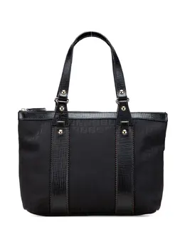 Fendi Pre-Owned: Чёрная сумка-шоппер 