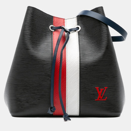 Louis Vuitton: Чёрная сумка  Épi