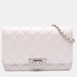 Chanel: Белый кошелёк 