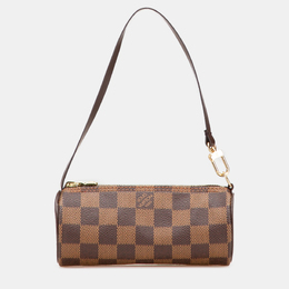 Louis Vuitton: Коричневая сумка  Papillon