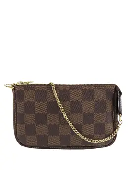 Louis Vuitton Pre-Owned: Коричневая сумка 