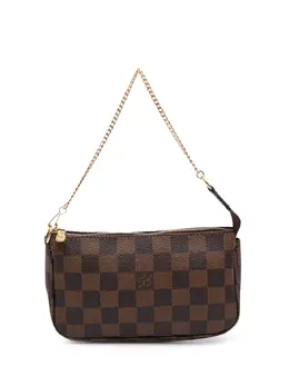 Louis Vuitton Pre-Owned: Коричневая сумка 