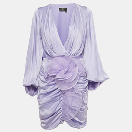 Elisabetta Franchi: Фиолетовое платье 