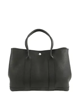 Hermès Pre-Owned: Чёрная сумка-шоппер 