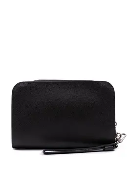 Louis Vuitton Pre-Owned: Чёрный клатч 