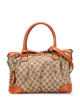 Gucci Pre-Owned: Коричневая сумка 