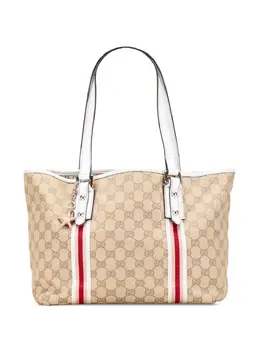 Gucci Pre-Owned: Коричневая сумка-шоппер 