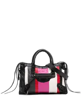 Balenciaga Pre-Owned: Сумка в полоску 