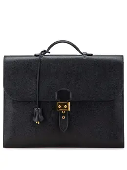Hermès Pre-Owned: Чёрная сумка 