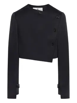 Courrèges: Атласная куртка 