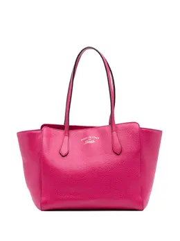 Gucci Pre-Owned: Розовая сумка-шоппер 