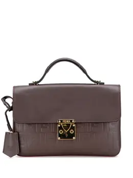 Fendi Pre-Owned: Коричневый клатч 
