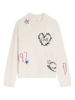 Zadig&Voltaire: Свитер с вышивкой 