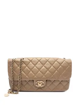 CHANEL Pre-Owned: Коричневая сумка 