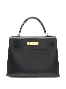 Hermès Pre-Owned: Чёрная сумка 
