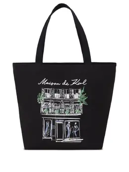 Karl Lagerfeld: Чёрная сумка-шоппер 
