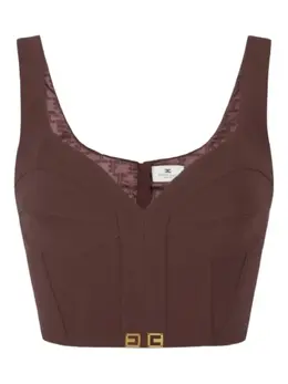 Elisabetta Franchi: Тёмный корсет 