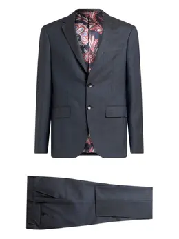 ETRO: Синий костюм 