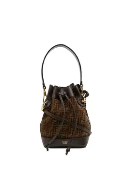 Fendi Pre-Owned: Коричневая сумка 
