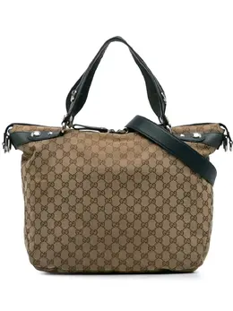 Gucci Pre-Owned: Коричневая сумка 