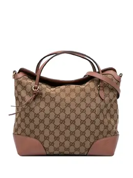 Gucci Pre-Owned: Коричневая сумка 