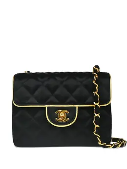 CHANEL Pre-Owned: Чёрная сумка 