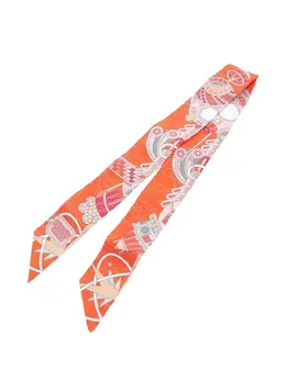 Hermès Pre-Owned: Оранжевый шарф 