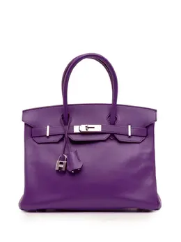 Hermès Pre-Owned: Фиолетовая сумка 