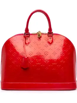 Louis Vuitton Pre-Owned: Красная сумка 