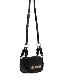 Love Moschino: Чёрная сумка через плечо 