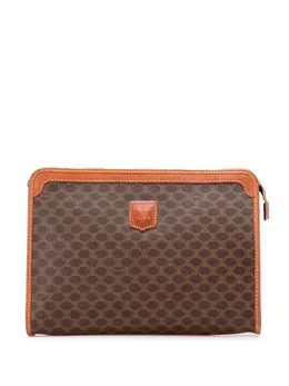 Céline Pre-Owned: Коричневый клатч 