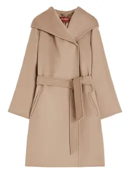 Max Mara: Пальто с капюшоном 